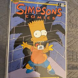 Simpsons Comics #2 Bongo Comic Book 1994 Bart & Sideshow Bob "Bob's Back!"