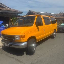 Carpet cleaning Van