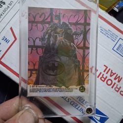 Holographic Batman Card