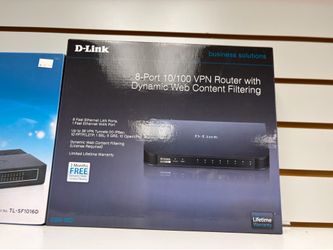 D-Link DSR-150 - 8-Port VPN Router - Business Solutions