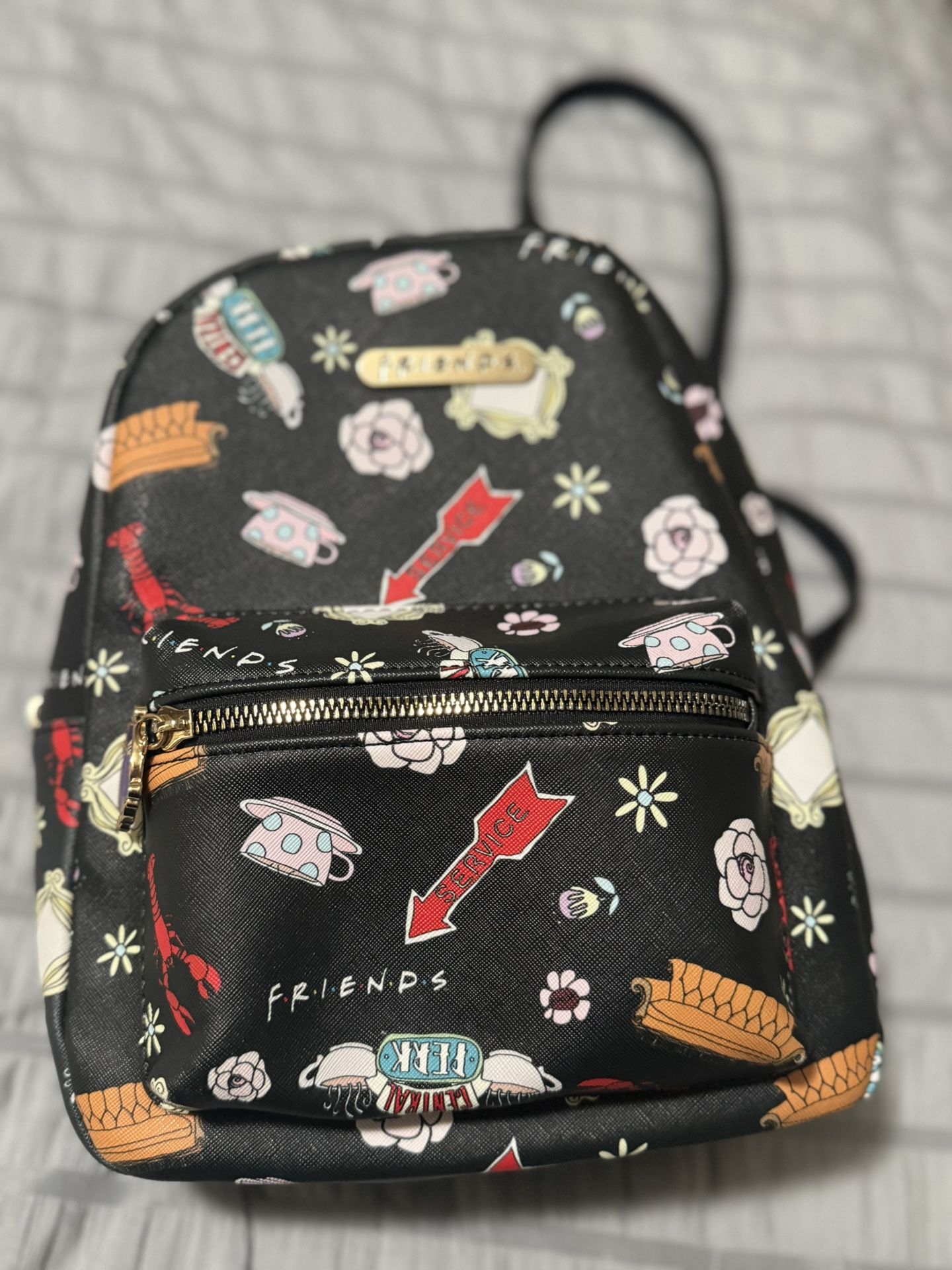 Friends, Backpack Purse