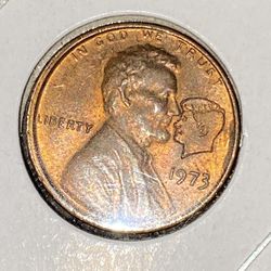 Lincoln Penny With 2 Faces