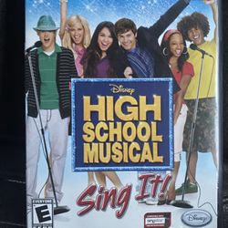 High School Musical Sing It Ps2 
