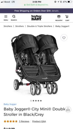 Double stroller