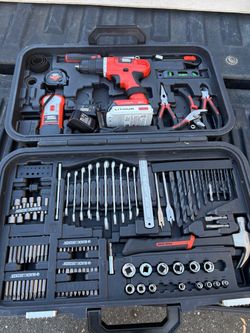 Black and Decker tool set