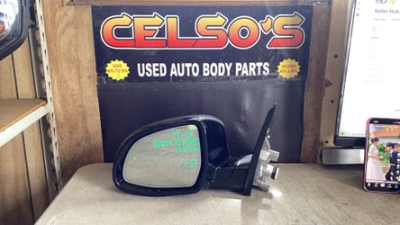 19 23 BMW X5 G05 X7 G07 LH Mirror w/camera Blind Spot OEM. Gray