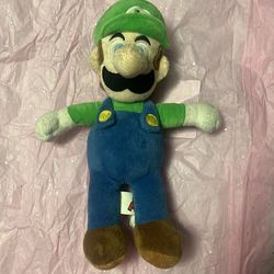 Luigi plush toy