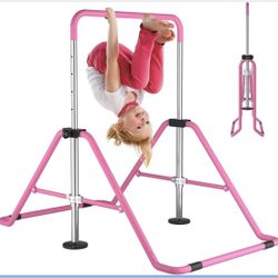 New in box Kids Gymnastics Bar Gymnastic Equipment for Home Adjustable Height Gymnastic Training Bar