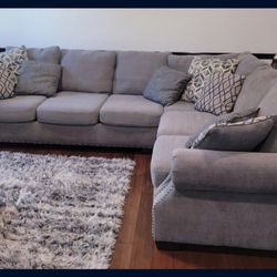 Extra LARGE Grey Sectional