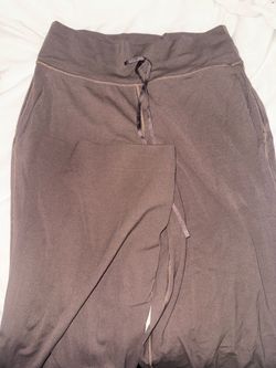 Lululemon brown wide leg leggings