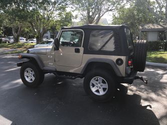 2005 Wrangler Jeep X 2 Door 4X4