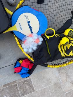 Outdoor Game Set Bundle – Spikeball, Kadima & More