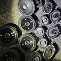 VARIOUS CAR AUDIO SPEAKERS MEMPHIS/KICKER/INFINITY/ALPINE.$1
