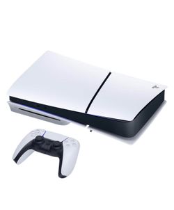 Playstation 5 slim disc (has no box) comes with everything else