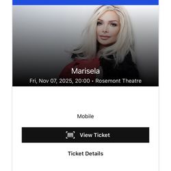 Ticket Marisela 