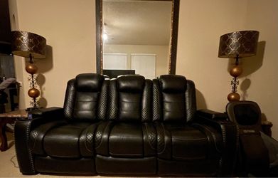 Leather recliners