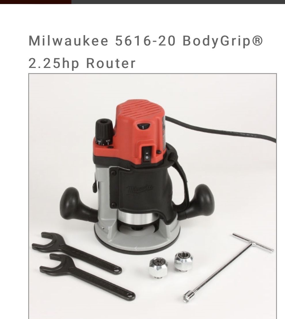Milwaukee Router Model 561620 Brand New /never Used for Sale in