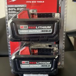 Milwaukee M18 REDLITHIUM HIGH OUTPUT XC6.0