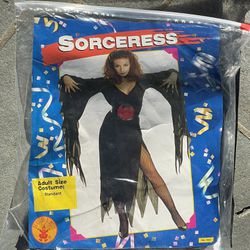 Halloween Sorceress Costume Adult Cosplay 