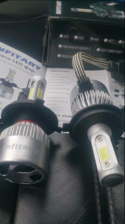 2 pcs LED Car Headlights, Fogs, & Daytime (White 6500k, 8000 Lumens) *6 Months Warranty*