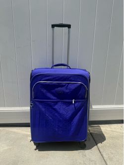 Kipling 26” Spinner Rolling Suitcase – Blue – Lightweight