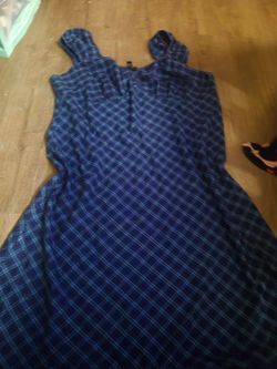 2xl Blue dress