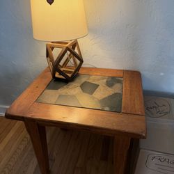 Rustic Hand Made Side Table