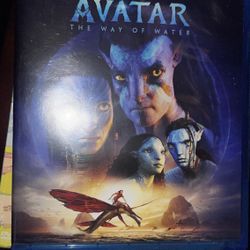BLU RAY DVD MOVIE - AVATAR THE WAY OF WATER 