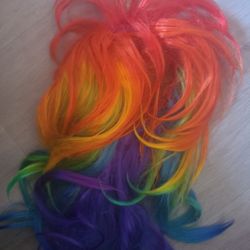 Rainbow Unicorn Wig