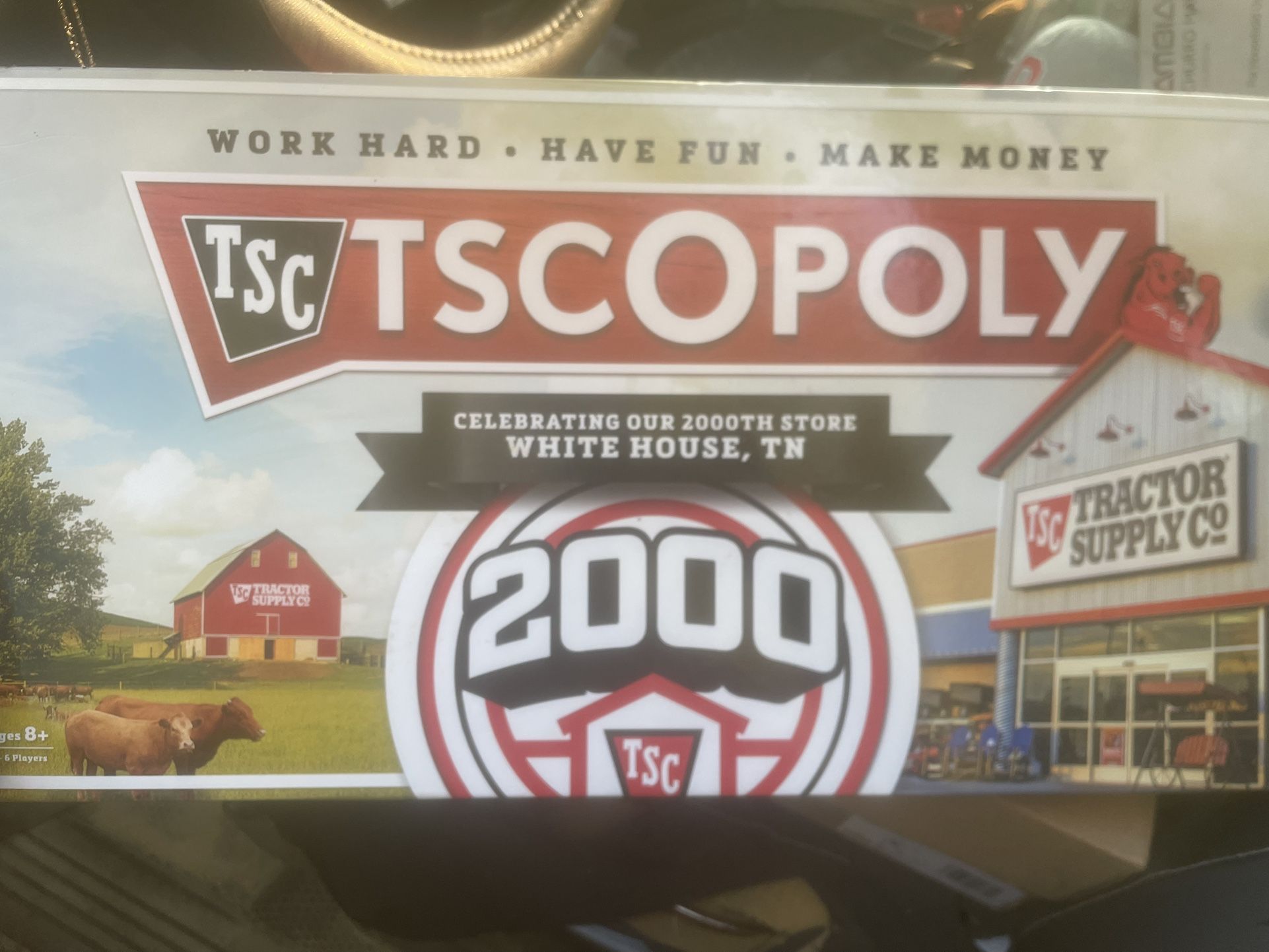 Tractor supply co 2000th Store Edition monopoly