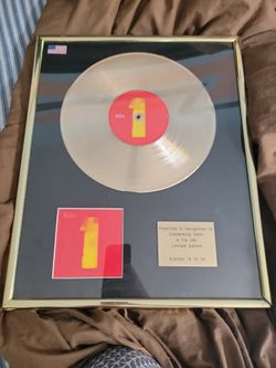 Beatles 1 Gold Vinyl #14 Of 50