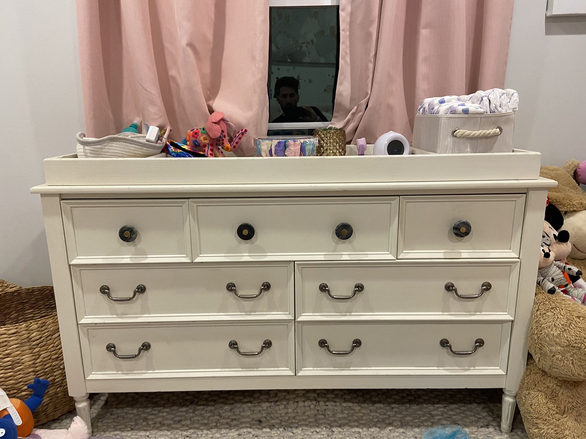 Pottery Barn Dresser (with Removable Changing Table)