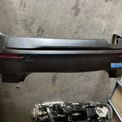 BMW 328 328i F30 OEM 2012 2013 2014 2015 2016 REAR BACK BUMPER COVER MINERAL GRAY
