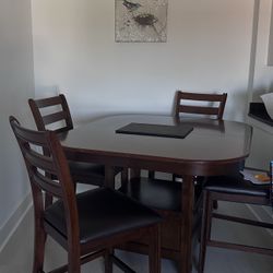 Table And 4 Chairs 