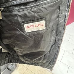 Beautiful Leather Italian jacket