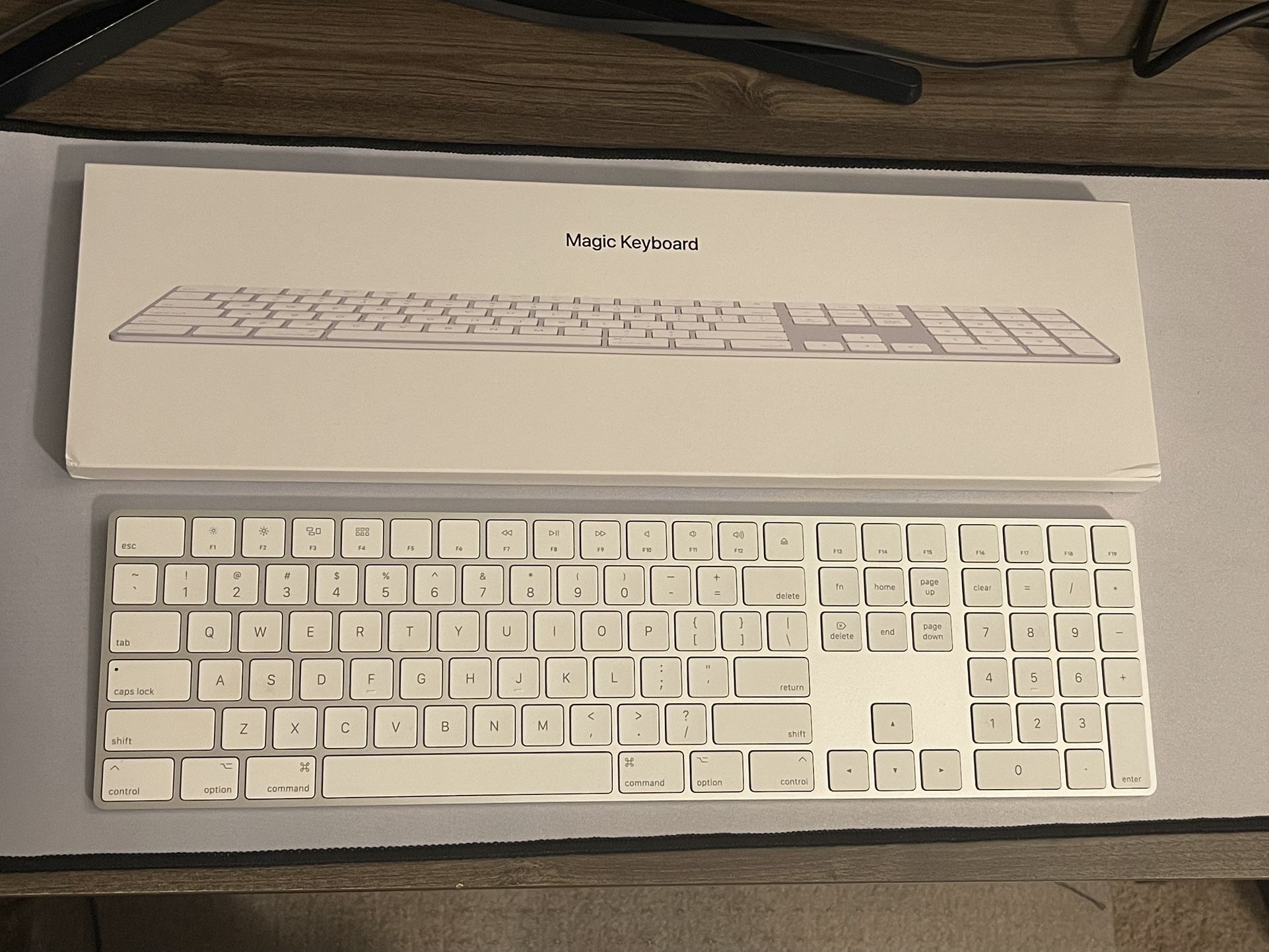 Apple Magic Keyboard with Numeric Keypad MQ052LL/A - A1843 - Open Box