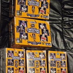 2024 Panini Contenders Football Cards Mega & Blaster Box! 5 Box Lot! New Sealed! 