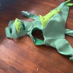 pit bulls  costume dinosaur 🦖 