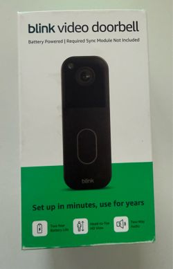 Blink Video Doorbell (Brand New)