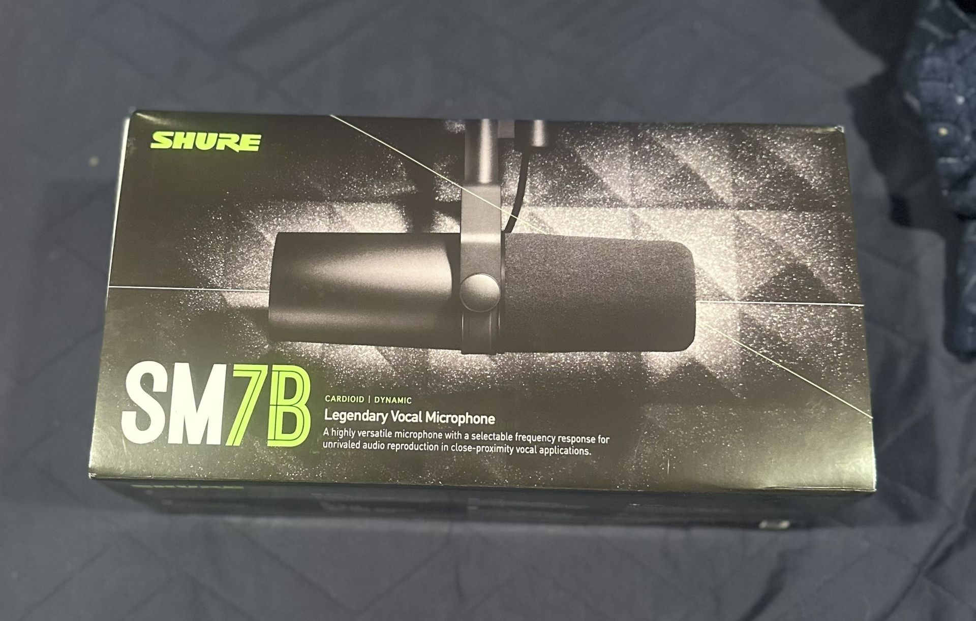 Shure SM7B Legendary Vocal Microphone