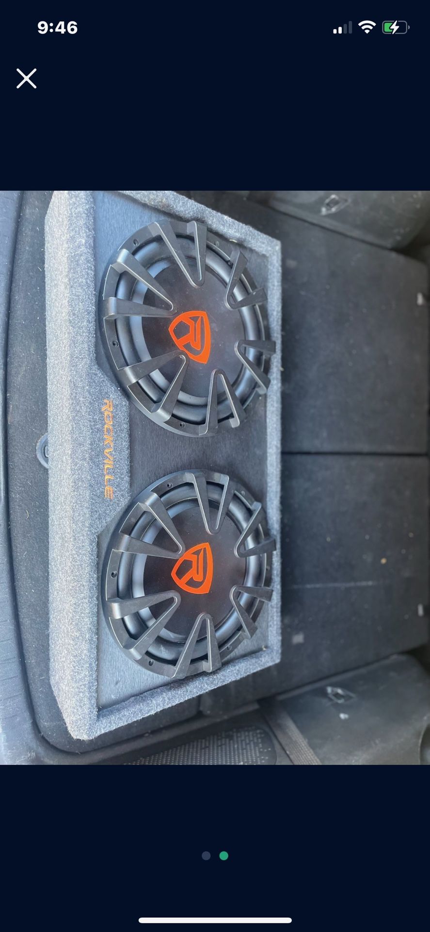 Speaker Box With Built In Amp