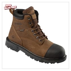 Wolverine Rig 6" Steel Toe Men's Waterproof Work Boots (8.5)