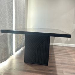 Black Dining Table