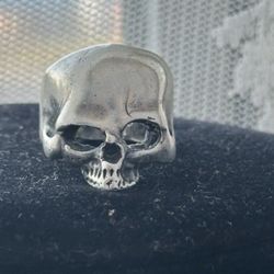 Skull Ring Harley Davidson Type Size 9