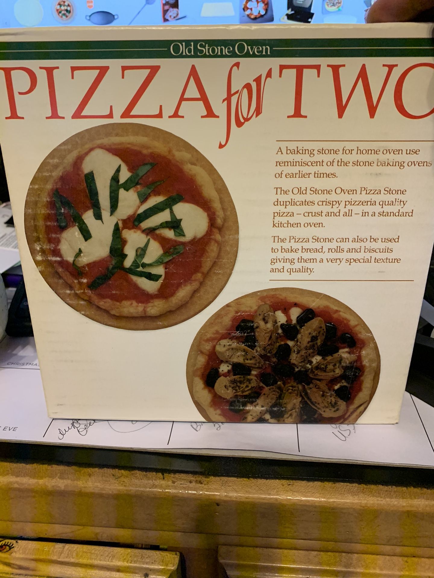 Two Pizza stones