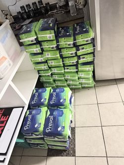 42 Packages Of Diapers N Under Pads All New