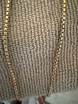 Men’s 18k Gold Rope Chain 22in