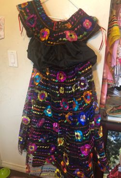 Vestido mexicano/ chiapaneco
