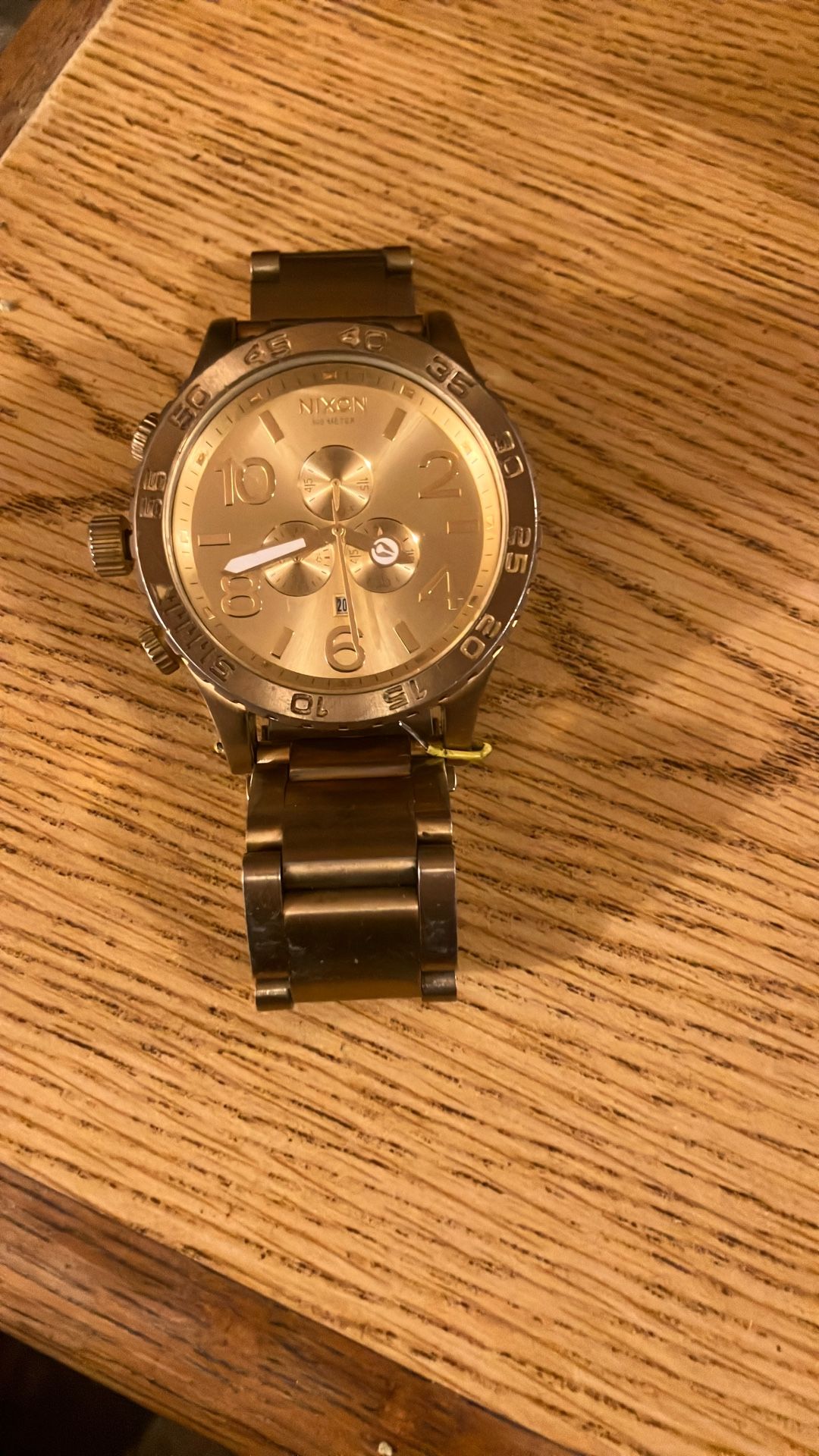 Nixon 14k Plated Over Stainless