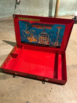 Erector Set No. 10½ Amusement Park Metal Case